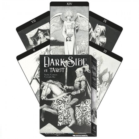 Dark Side Of Tarot Kit kortos Lo Scarabeo